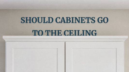 Should Kitchen Cabinets Go to the Ceiling? Pros and Cons