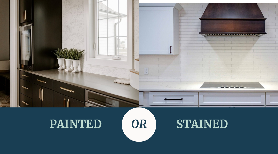 Painted vs. Stained Kitchen Cabniets