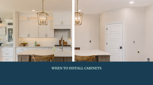 How to Plan Your Kitchen Remodel: Cabinets First or Last?